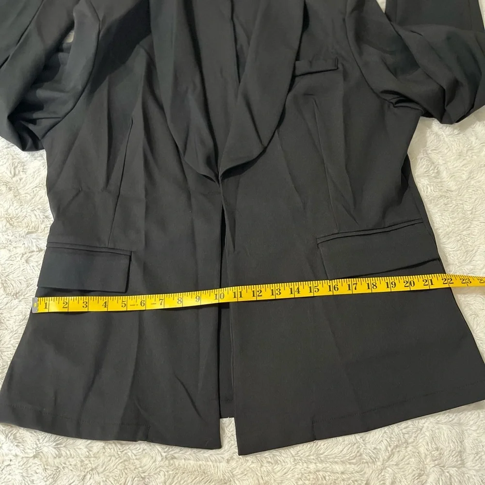 Classic Black Women's Suit Jacket XXL - Picture 5 of 8